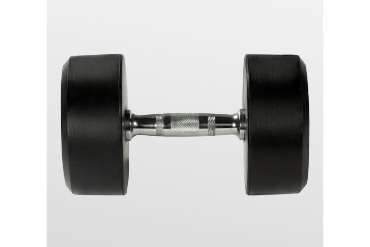Гантель обрезиненная 17,5 кг Bronze Gym BG-PA-DB-R175 фото 1