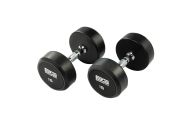 Гантель обрезиненная 15 кг Bronze Gym BG-PA-DB-R150