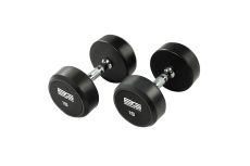 Гантель обрезиненная 15 кг Bronze Gym BG-PA-DB-R150