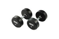Гантель обрезиненная 15 кг Bronze Gym BG-PA-DB-R150