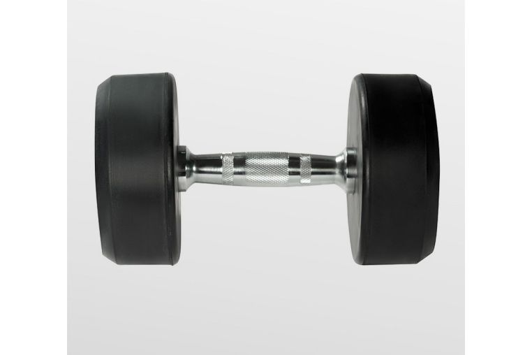 Гантель обрезиненная 15 кг Bronze Gym BG-PA-DB-R150 фото 1