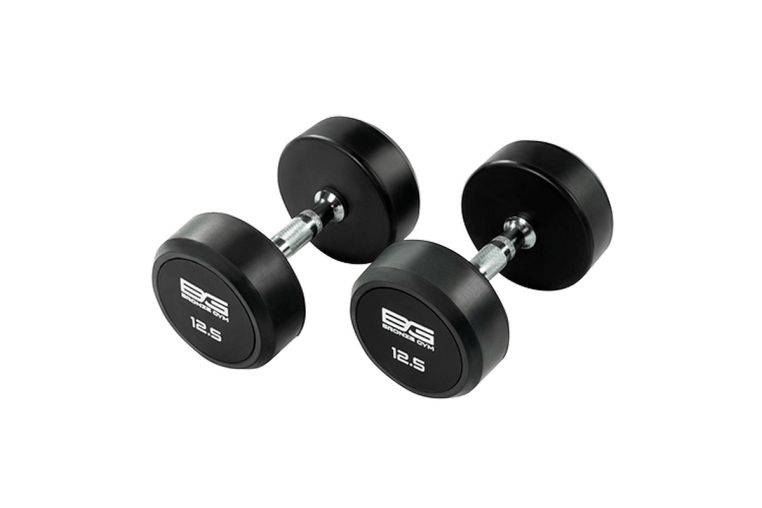 Гантель обрезиненная 12,5 кг Bronze Gym BG-PA-DB-R125 
