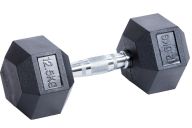 Гантель гексагональная обрезиненная ZSO 12,5 кг