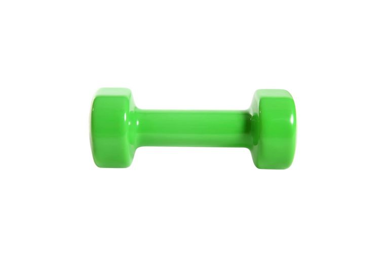 Гантель виниловая Core Star Fit DB-101 1,5 кг, зеленый, 2 шт фото 3