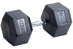 Гантель гексагональная обрезиненная ZSO 47,5 кг
