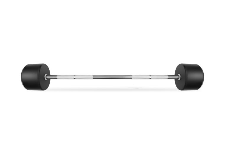 Штанга обрезиненная прямая 45 кг Bronze Gym BG-PA-BB-S45 