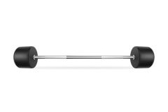 Штанга обрезиненная прямая 55 кг Bronze Gym BG-PA-BB-S55