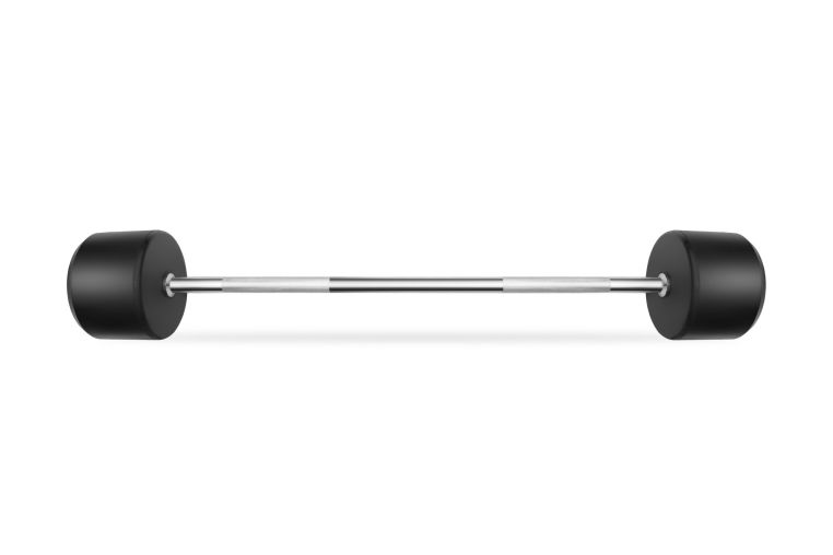 Штанга обрезиненная прямая 55 кг Bronze Gym BG-PA-BB-S55 