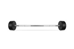 Штанга обрезиненная прямая 35 кг Bronze Gym BG-PA-BB-S35
