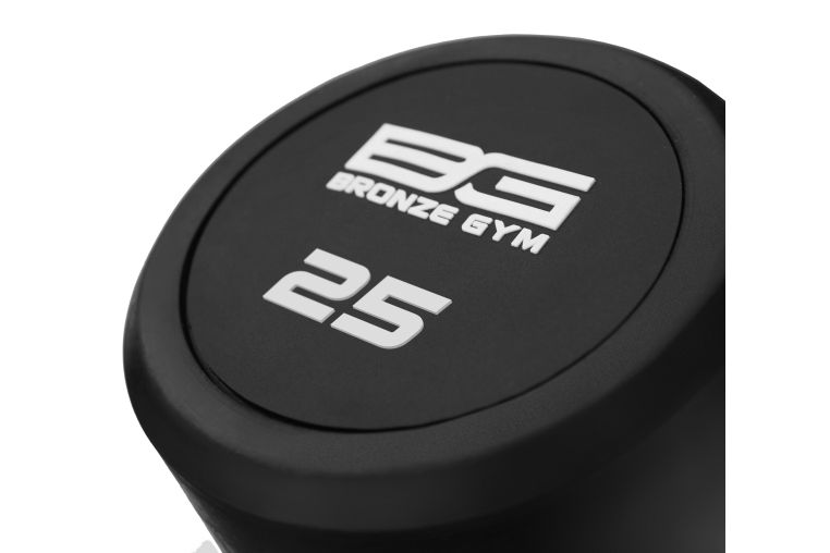 Штанга обрезиненная прямая 25 кг Bronze Gym BG-PA-BB-S25 фото 3