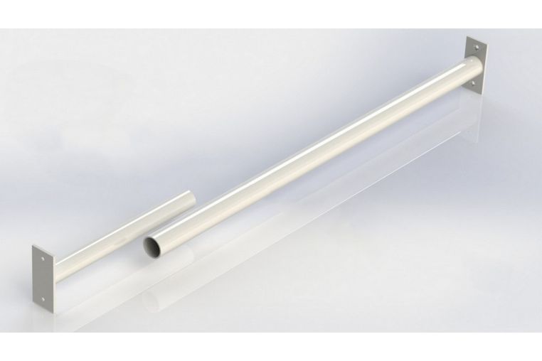 Турник в дверной проем (раздвижной) 130-150см Spektr Sport Телескоп 5, серый 