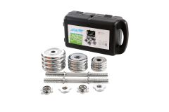 Гантели хромированные Star Fit BB-501, в чемодане (2 шт*10 кг)