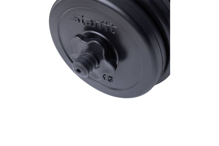 Гантель разборная пластиковая Starfit DB-704, 5 кг фото 1
