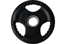 Диск обрезиненный ZSO черный 3 Handle D-51мм 5кг