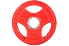 Диск обрезиненный ZSO цветной 3 Handle D-51 5кг