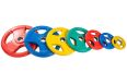 Диск обрезиненный ZSO цветной 3 Handle D-51 5кг фото 3