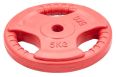 Диск обрезиненный ZSO цветной 3 Handle D-26 5кг фото 1