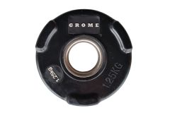 Диск олимпийский обрезиненный D 51 1,25 кг Grome Fitness WP074 черный