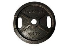 Диск олимпийский D 51 PX-Sport WP006 25кг черный
