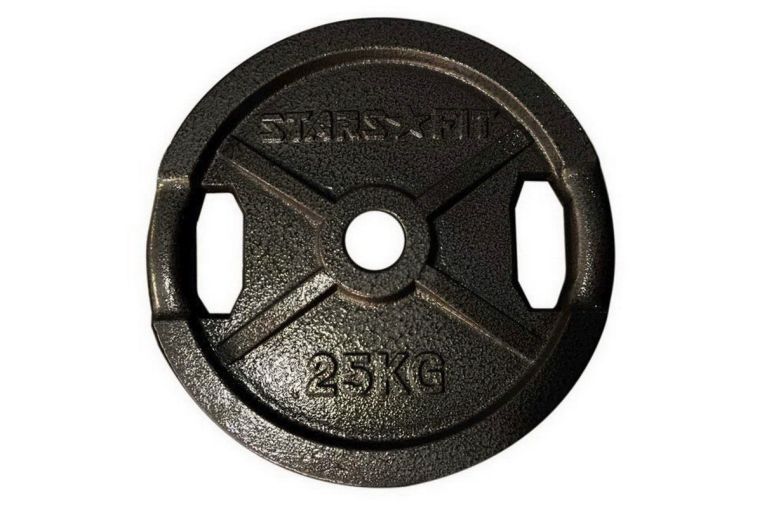 Диск олимпийский D 51 PX-Sport WP006 25кг черный 