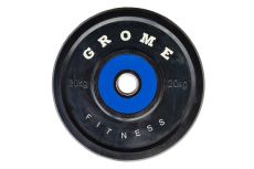 Диск обрезиненный Grome Fitness WP-080 20кг