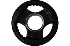 Диск обрезиненный ZSO черный 3 Handle D-51мм 1,25кг