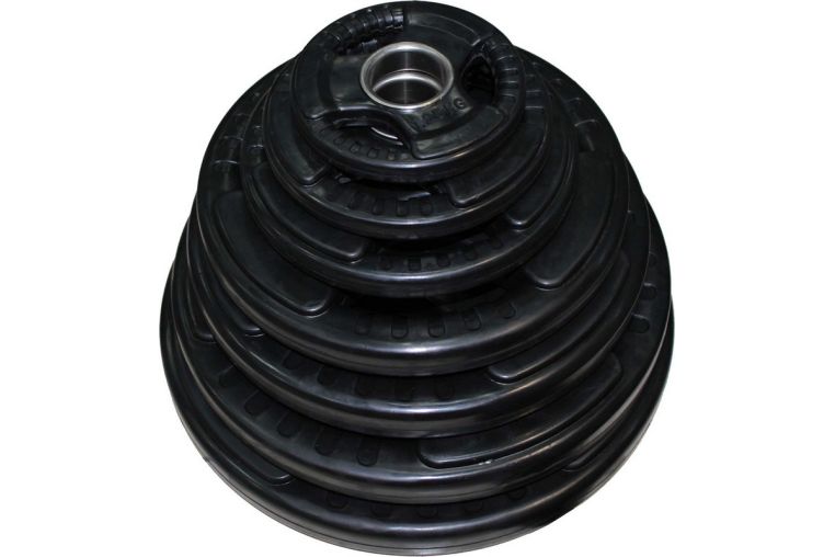 Диск обрезиненный ZSO черный 3 Handle D-51мм 1,25кг фото 6