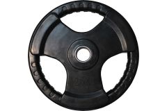 Диск обрезиненный ZSO черный 3 Handle D-51мм 25кг