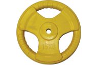 Диск обрезиненный ZSO цветной 3 Handle D-26 15кг