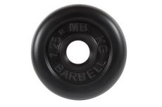 Диск обрезиненный d26мм MB Barbell MB-PltB26-1,25 1,25кг черный