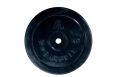 Диск обрезиненный d26мм DFC WP021-26-15 15кг, чёрный фото 4