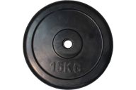 Диск обрезиненный ZSO черный Classic D-26 15кг