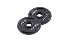 Диск чугунный 0,75 кг Star Fit d26 мм BB-204 черный, 2 шт