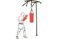 Турник 3 в 1 складной Spektr Sport Workout, черный фото 4