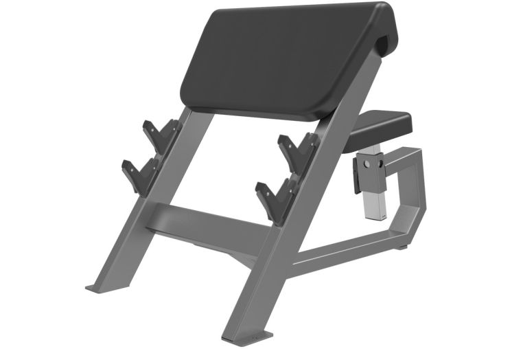 Скамья для бицепса с сиденьем. Скамья Скотта (Seated Preacher Curl) DHZ E-3044 