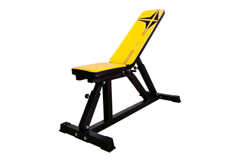 Скамья силовая универсальная DFC DZ003Y yellow фото 1