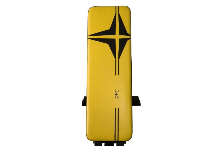Скамья силовая универсальная DFC DZ003Y yellow фото 7
