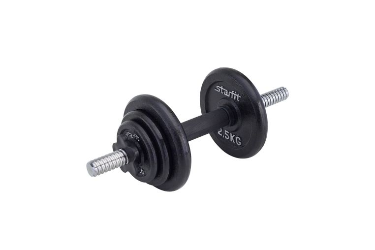 Гантель разборная чугунная 9 кг Star Fit DB-715 в коробке 