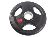 Диск обрезиненный 5 кг Sportex (d26 мм) E36833 чёрный