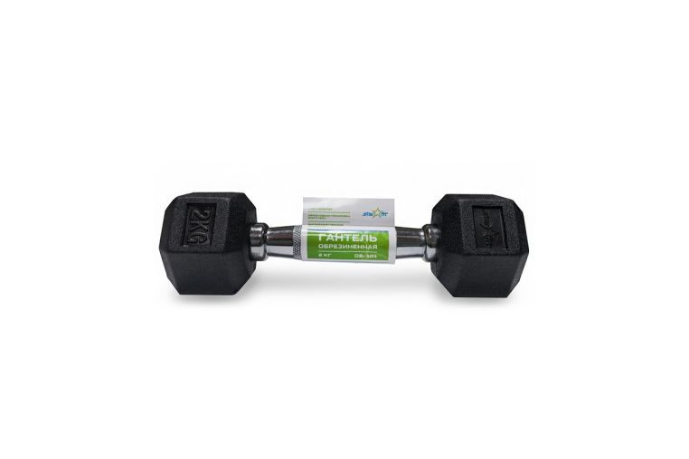 Гантель гексагональная 2 кг Star Fit DB-301 черный фото 1