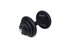 Гантель разборная чугунная, 9 кг Star Fit DB-713 в коробке