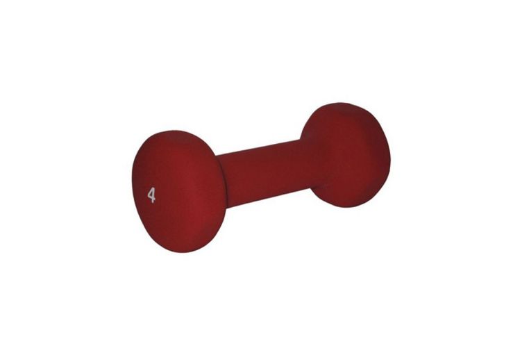 Гaнтeли в нeoпpeновой обoлoчкe 1,8 кг Foreman FM/IND-4 пара, красный 