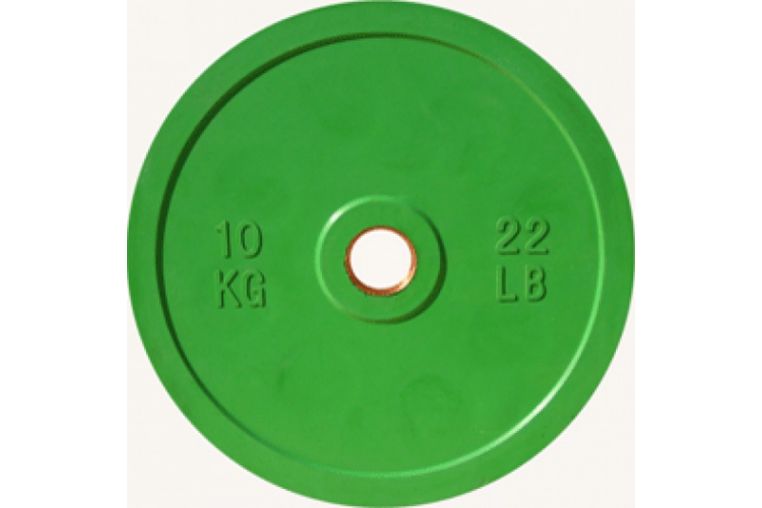 Диск Johns d51мм, 10кг DR71025 - 10С зеленый 