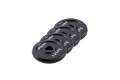 Диск чугунный 1,25 кг Star Fit d26 мм BB-204 черный, 4 шт