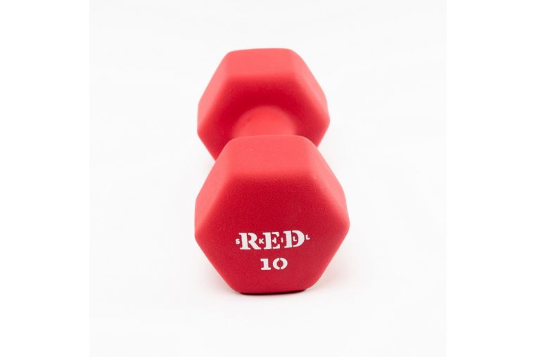 Гантель неопреновая RED Skill 10 кг фото 2