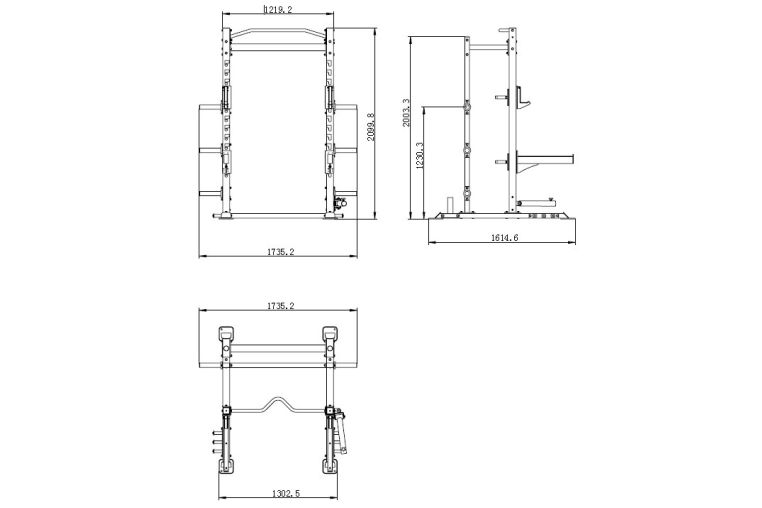 Силовая рама Hasttings Digger HD018-6 фото 1