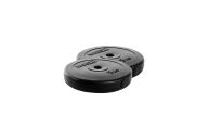 Диск пластиковый 5 кг BaseFit BB-203 черный, 2 шт