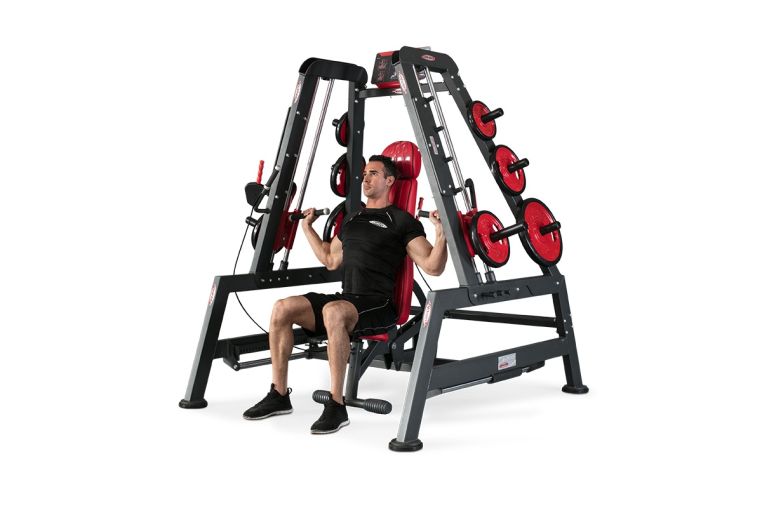 Силовая скамья Panatta для работы с гантелями (машина Смита) 1HP122 фото 1