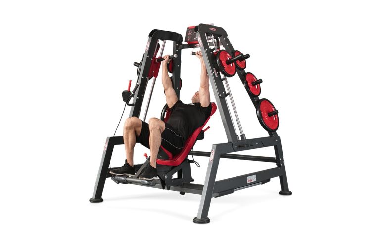 Силовая скамья Panatta для работы с гантелями (машина Смита) 1HP122 фото 2