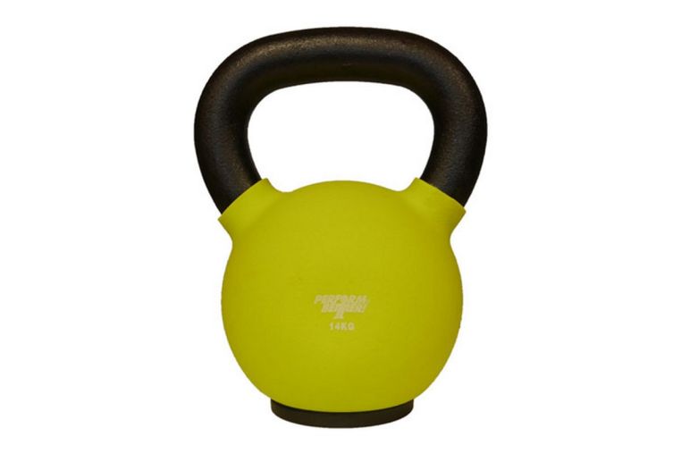 Обрезиненная гиря 14 кг Perform Better Neoprene Kettlebell 8937 салатовый 